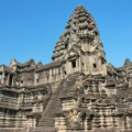 closeup shot of famous angkor wat temple in cambod 2023 11 27 05 34 12 utc