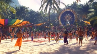 quottropical beach festival costa rican envision festivalquot