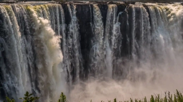 scenic view of mosi oa tunya falls or victoria fal 2023 11 27 05 27 37 utc