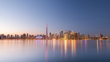 toronto city skyline at night ontario canada 2024 10 16 21 08 10 utc